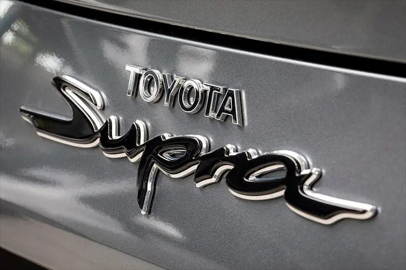 Toyota Supra Font Generator